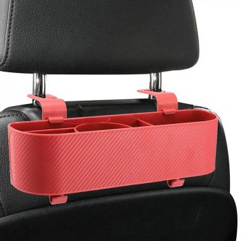 Alternative view of Car Seat Organizer with Cup Holder and Storage Tray - Universal Fit for Most Cars