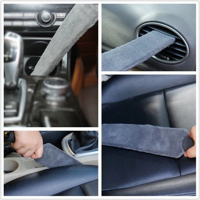 Multi-Purpose Car Interior Microfiber Detailing Brush - Image 3