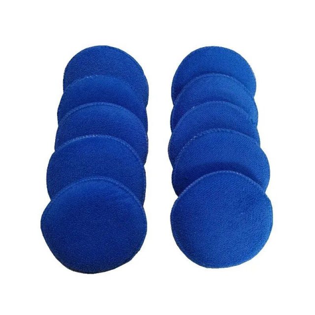 5″ Ultra Soft Microfiber Wax Applicator Pad with Finger Pocket