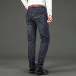 Men's Stretch Straight Fit Denim Jeans - Image 6