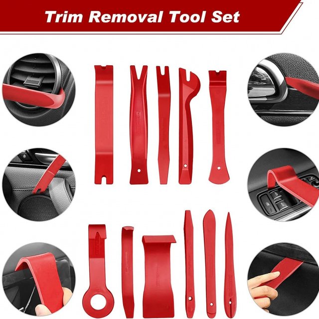 Auto Interior Tool Kit: Ultimate Trim & Audio Removal Set