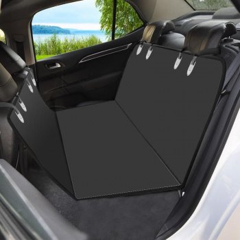 Universal Waterproof Pet Car Seat Cover - Durable Backseat Protector for Dogs & Cats
