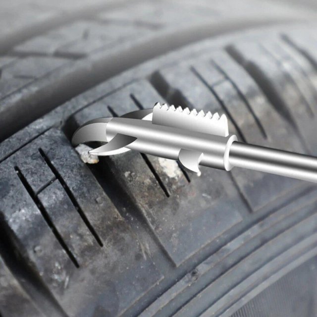 Stainless Steel Car Tire Cleaning Hook & Protector - Image 3