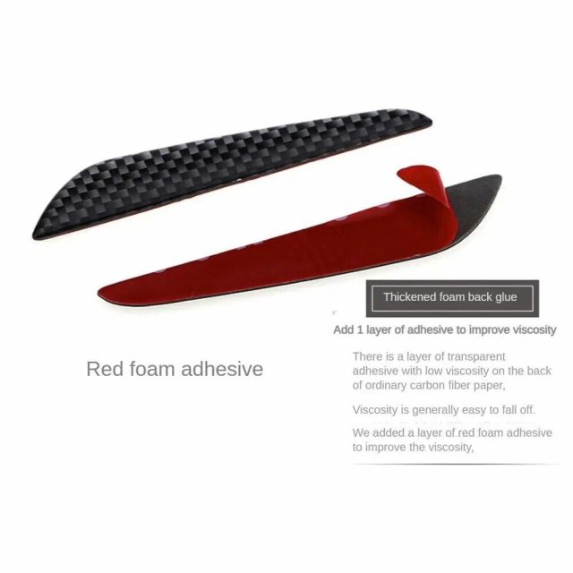 Universal Carbon Fiber Car Door Edge Guard Strips (4 Pcs) - Image 5