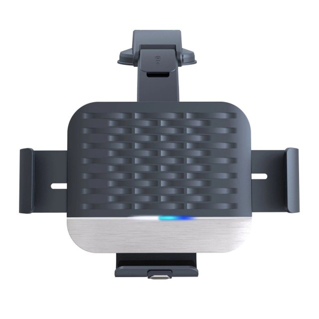 15W Dual Coil Wireless Car Charger Phone Holder with Fast Charging - Image 7