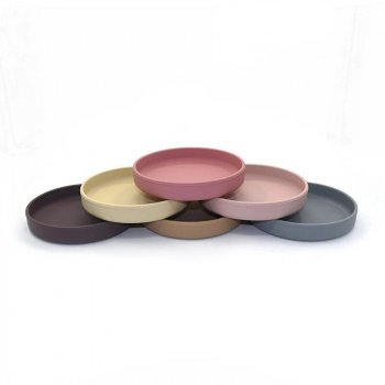 Eco-Friendly Silicone Baby Dinnerware Set - Safe, Modern, and Durable