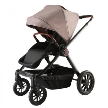 Versatile High-View Baby Stroller - Lightweight, Foldable, and Shock-Absorbing for Travel and Everyday Use