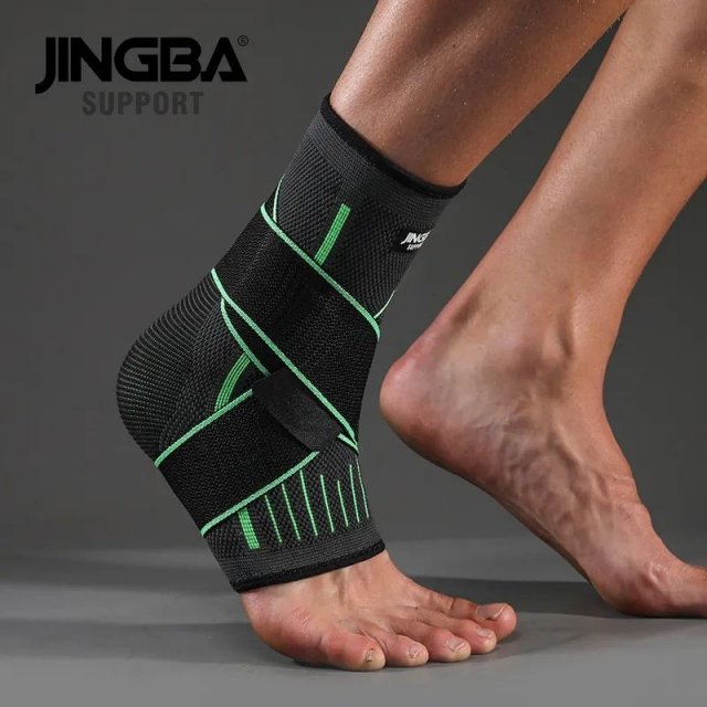 Protective Ankle Brace for Sports with Compression Nylon Strap - Image 5