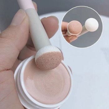 Latex-free Mushroom Head Makeup Sponge Set: Perfect Blend Every Time