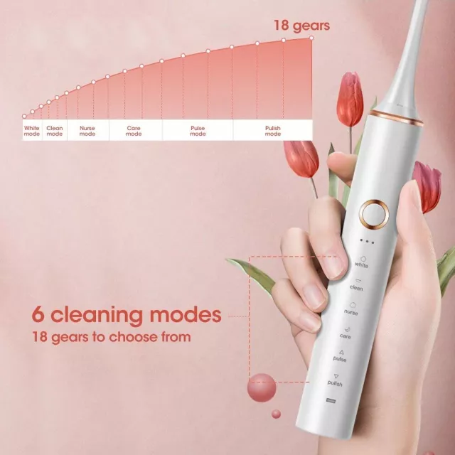 Advanced Sonic Electric Toothbrush with Timer