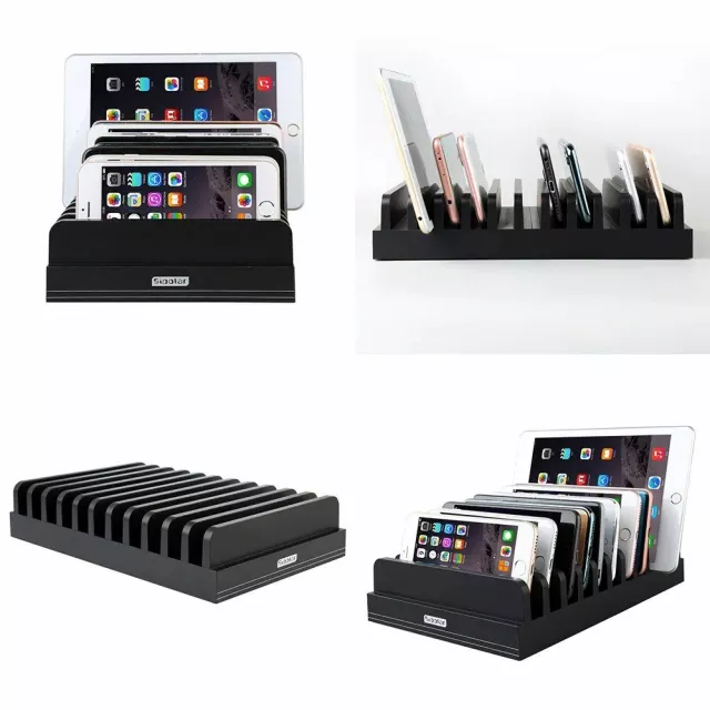 11-Slot Multi-Function Device Docking Station for Phones, Tablets, and MAC - Image 3