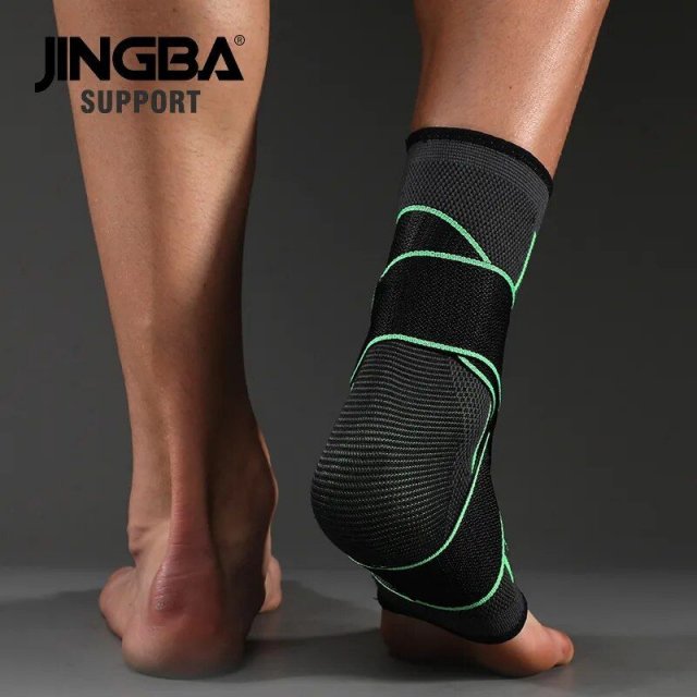 Protective Ankle Brace for Sports with Compression Nylon Strap - Image 3