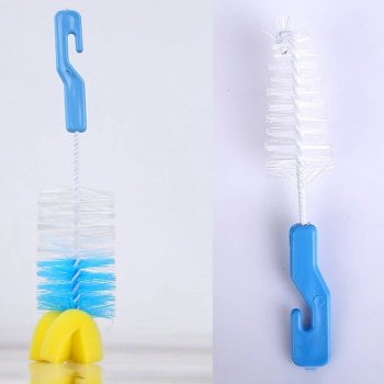 360° Baby Bottle & Nipple Cleaning Brush Set: Essential for New Parents