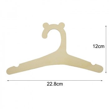 Wooden Baby Clothes Hangers: Creative Room Decor & Children’s Organizer