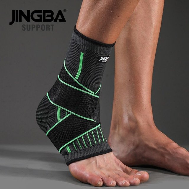 Protective Ankle Brace for Sports with Compression Nylon Strap - Image 4