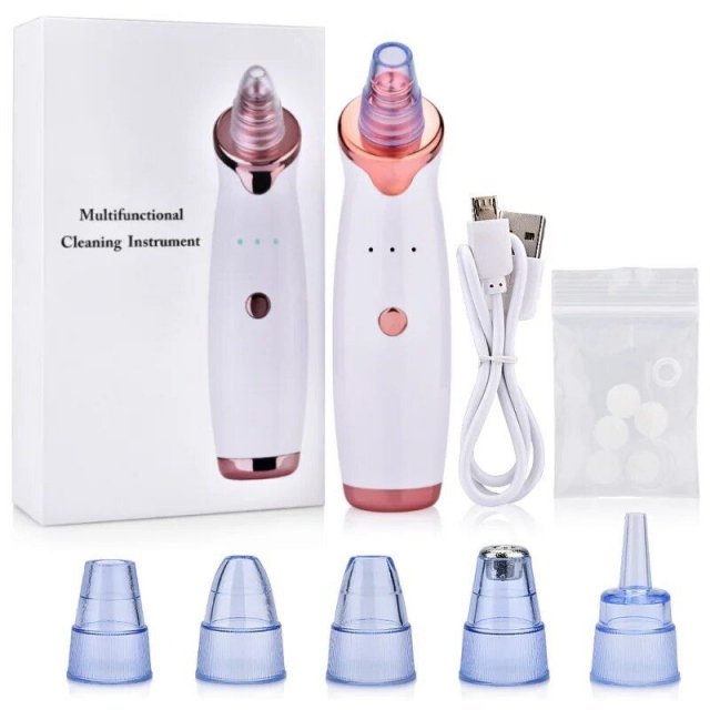 Electric Facial Vacuum Blackhead & Acne Remover with Deep Pore Cleansing - Image 7