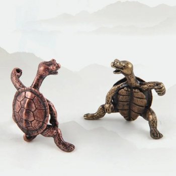 Antique Turtle Incense Burner - Compact Zen-Inspired Home Decor