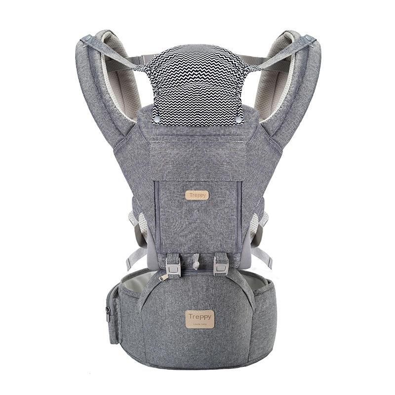 Versatile 5-in-1 Baby Carrier - Ergonomic All-Position Sling for Infants and Toddlers, 7-35 lbs 