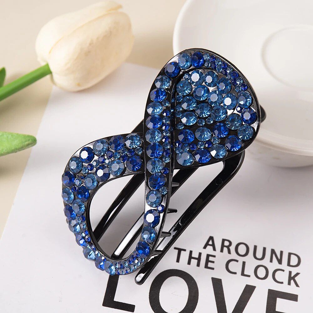 3 - Blue Rhinestones