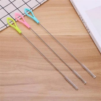 5-Piece Multi-Purpose Nylon Bottle & Straw Cleaning Brush Set