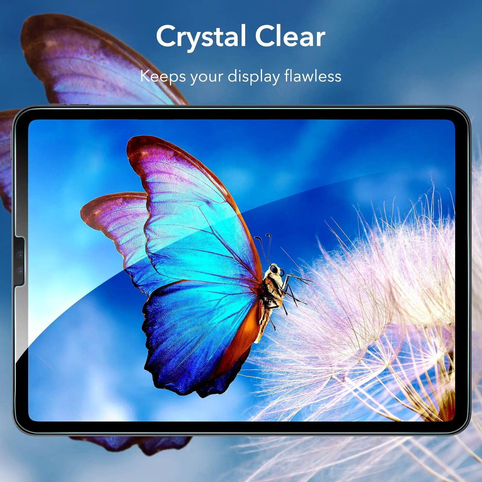 Ultra Clear Tempered Glass Screen Protector for iPad Pro, Air, and Mini 