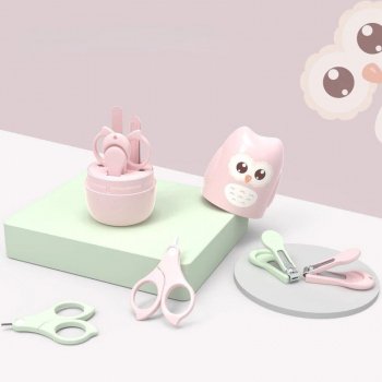 Kids' Safety Nail Care Set with Cartoon Design