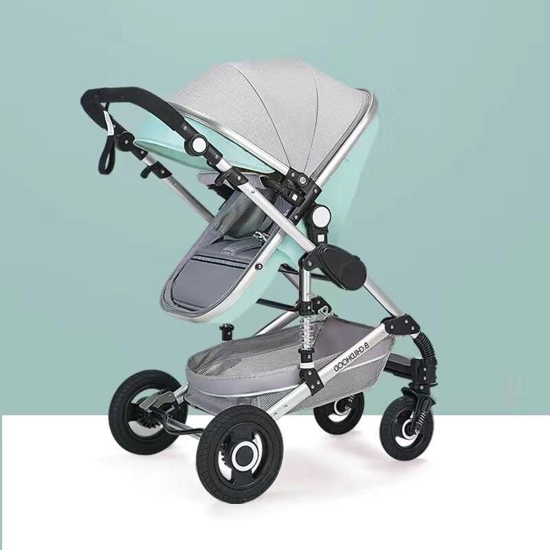 Luxury 3-in-1 Baby Stroller with Car Seat - Ultimate Convenience for Your Baby Color: Green 2-in-1 Color: Pink 2-in-1|Gray 2-in-1|Red 2-in-1|Green 3-in-1|Pink 3-in-1|Brown 3-in-1 