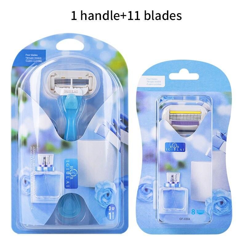 Blue 1 Handle 11 Blades