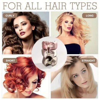 Heatless Hair Curler Set with Sleep Cover - Soft Wave DIY Styling Tools