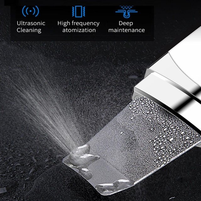 Ultrasonic Facial Scrubber: Deep Cleansing & Rejuvenation Spatula - Image 4