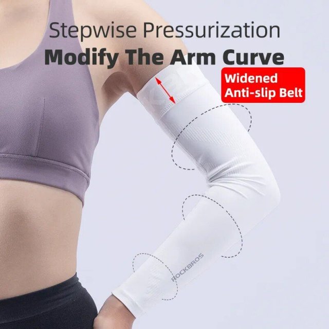 UV Protective Breathable Arm Sleeves for Sports & Outdoor Activities - Image 7
