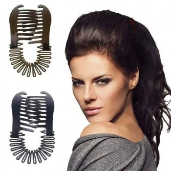 Chic Flexi-Claw Banana Hair Clip - Elegant Hair Accessory for All Occasions