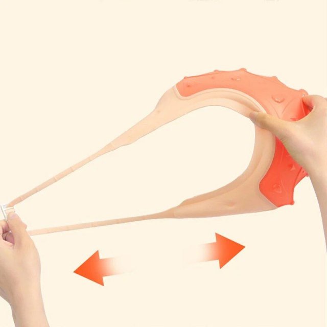 Adjustable Cartoon Crown Baby Shower Cap - Safe Hair Wash Shield & Ear Protector - Image 2