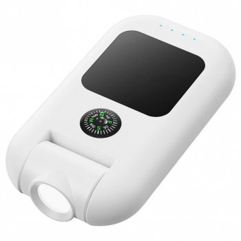 Compact 180° Rotating LED Flashlight with Type-C Charging