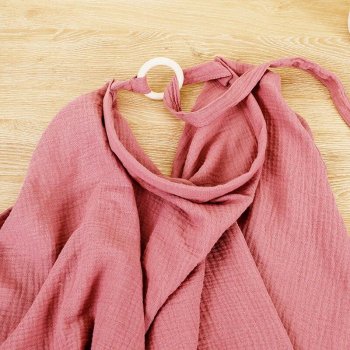 Cotton Breastfeeding Cover & Multi-use Stroller Blanket