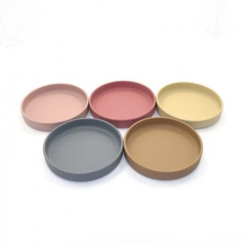 Eco-Friendly Silicone Baby Dinnerware Set - Safe, Modern, and Durable