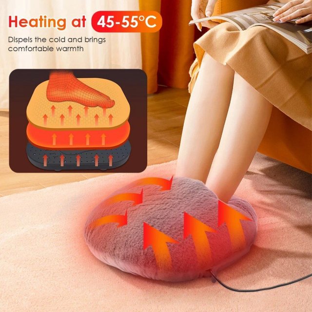 USB Electric Foot Warmer Shoes for Winter Comfort - Image 3