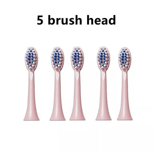 5 brush head pink