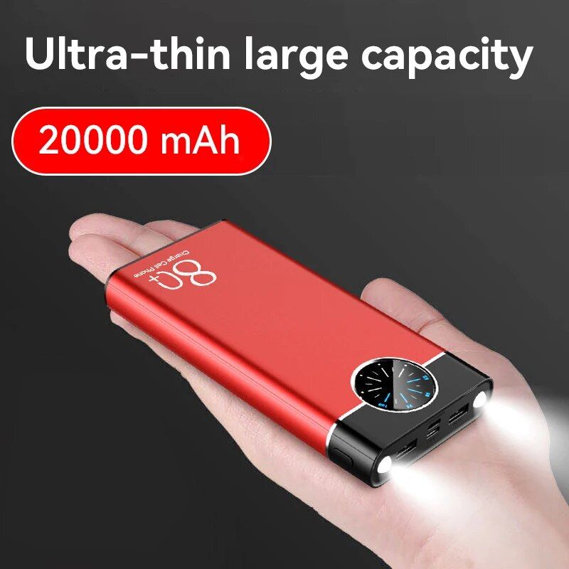 30,000mAh Super Fast Charging Power Bank with Digital Display & Multi-Port Compatibility 