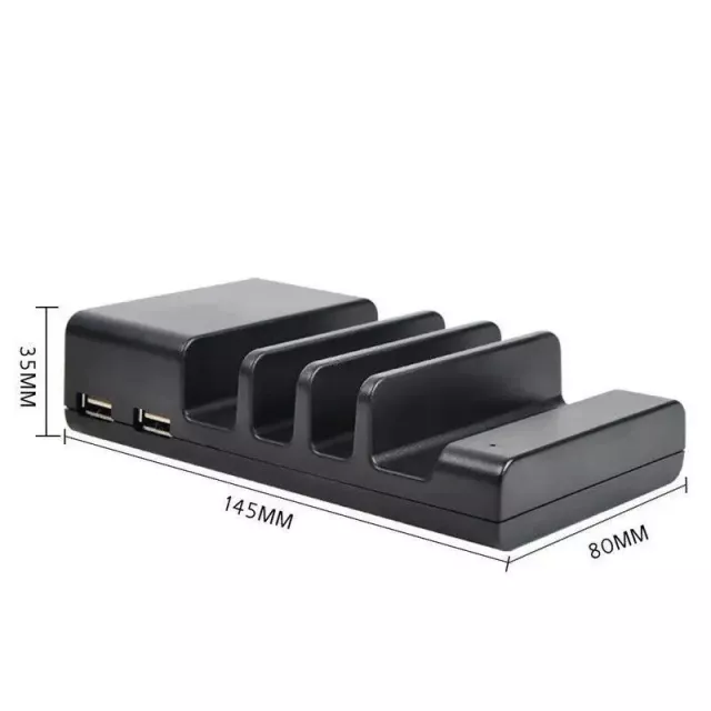 4-Port USB Universal Charging Station Dock with Power Indicator - Image 4