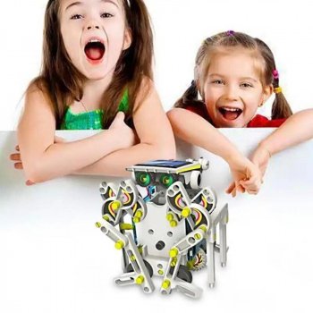 13-in-1 STEM Solar Robot Kit - Educational DIY Building Toy