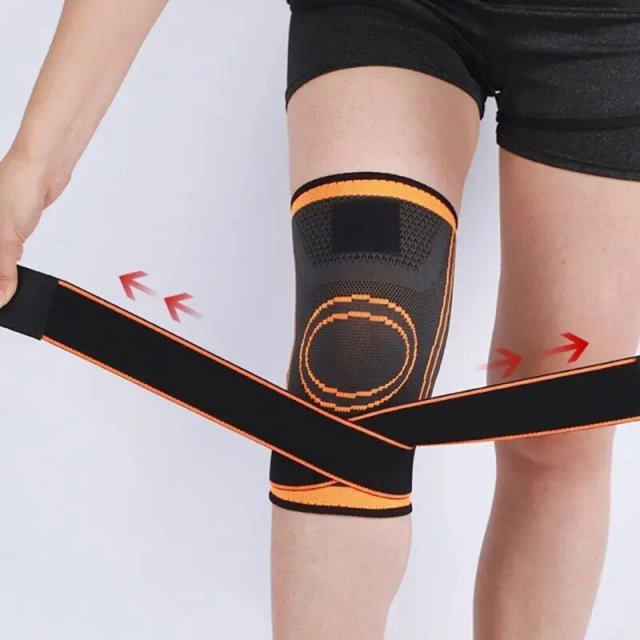 High-Performance Compression Knee Pads for Joint Support & Sports Safety - Image 3