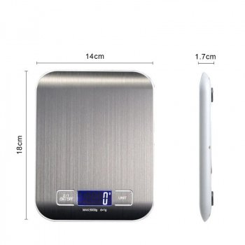 Stainless Steel Digital Kitchen Scale