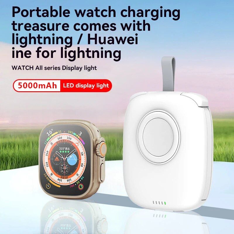 3-in-1 Magnetic Fast Charging Power Bank with Wireless Features 