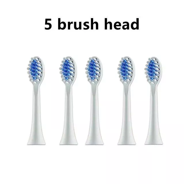 5 brush head white