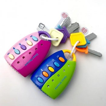 Interactive Musical Car Key Toy for Babies - Fun and Educational Pretend Play