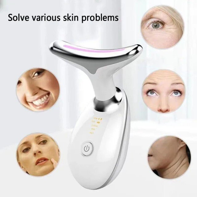 Face & Neck Lifting Vibratory Beauty Device: Anti-Wrinkle & Skin Rejuvenation Massager - Image 3
