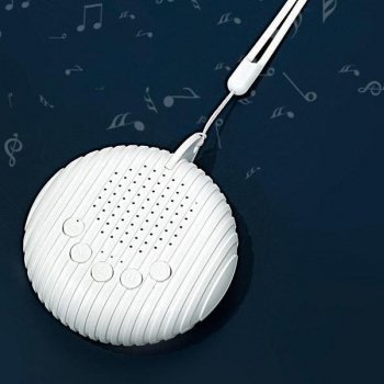 Compact USB Rechargeable White Noise & Lullaby Machine for Babies and Adults