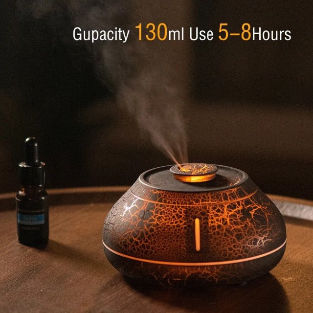 Multifunctional Lava Flame Ultrasonic Humidifier and Aroma Diffuser - Image 4