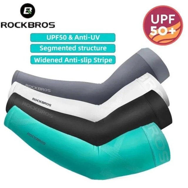 UV Protective Breathable Arm Sleeves for Sports & Outdoor Activities - Image 4
